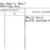 Fearing, James G. (Mrs.)