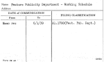 Feature Publicity Department - Working Schedule