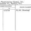 Fedders Manufacturing Company, Inc.