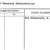 Federal Emergency Administration