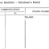 Federal Exhibits - Children's World