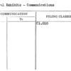 Federal Exhibits - Communications