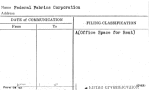 Federal Fabrics Corporation