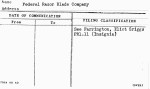 Federal Razor Blade Company