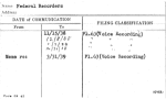 Federal Recorders