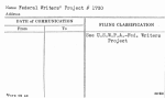 Federal Writers' Project # 1700
