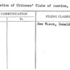 Federation of Citizens' Clubs of America, Inc.
