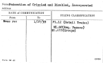 Federation of Crippled and Disabled, Incorporated