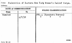 Federation of Eastern New York Woman's Relief Corps.