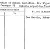 Federation of School Societies, Dr. Miguel Silva