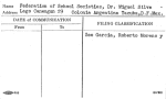 Federation of School Societies, Dr. Miguel Silva