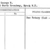Fee, George B.