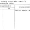 Fee, Rosemary Savage (Mrs. James J.)