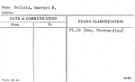 Fefield, Harriet B.