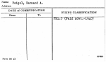 Feigel, Bernard A.