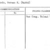 Feinstein, Herman E. (Rabbi)