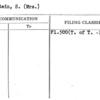 Feinstein, S. (Mrs.)