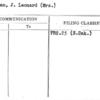 Feldman, J. Leonard (Mrs.)