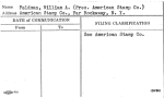 Feldman, William A. (Pres. American Stamp Co.)