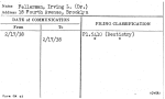 Fellerman, Irving L. (Dr.)