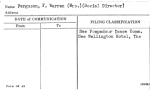 Ferguson, F. Warren (Mrs.) (Social Director)