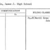 Ferris, James J. High School