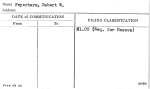 Feyerharm, Robert W.