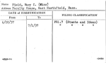 Field, Mary C. (Miss)