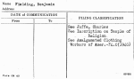 Fielding, Benjamin
