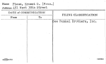 Fieux, Ernest D. (Pres.)