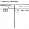 Files - Operations Department