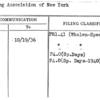 Filing Association of New York