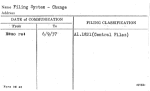 Filing System - Change