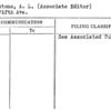 Finestone, A.L. (Associate Editor)