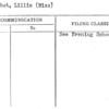 Fingerhut, Lillie (Miss)