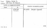 Finke, Harry D.