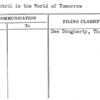 Fire Control in the World of Tomorrow