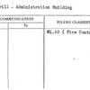 Fire Drill - Administration Building
