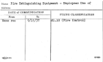 Fire Extinguishing Equipment - Employees Use of
