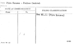 Fire Houses - Police Control