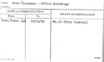 Fire Procedure - Office Buildings