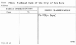 First National Bank of the City of New York