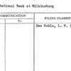 First National Bank at Wilkinsburg