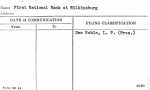 First National Bank at Wilkinsburg