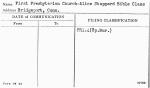 First Presbyterian Church-Alice Stoppard Bible Class