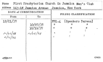 First Presbyterian Church in Jamaica Men's Club