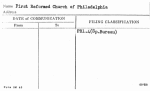 First Reformed Church of Philadelphia