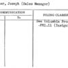 Fischer, Joseph (Sales Manager)