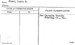 Fisel, Louis B.