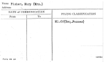 Fisher, Mary (Mrs.)